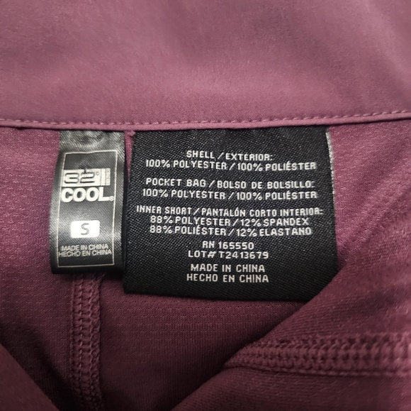 32 Degrees Cool Plum Skort Size Small - Picture 5 of 5